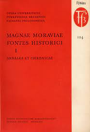 Magna Moraviae fontes istorici, I-V